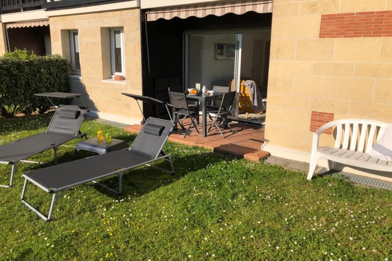 Beautiful Apartment With Gardenlk Cabourg Exterior foto